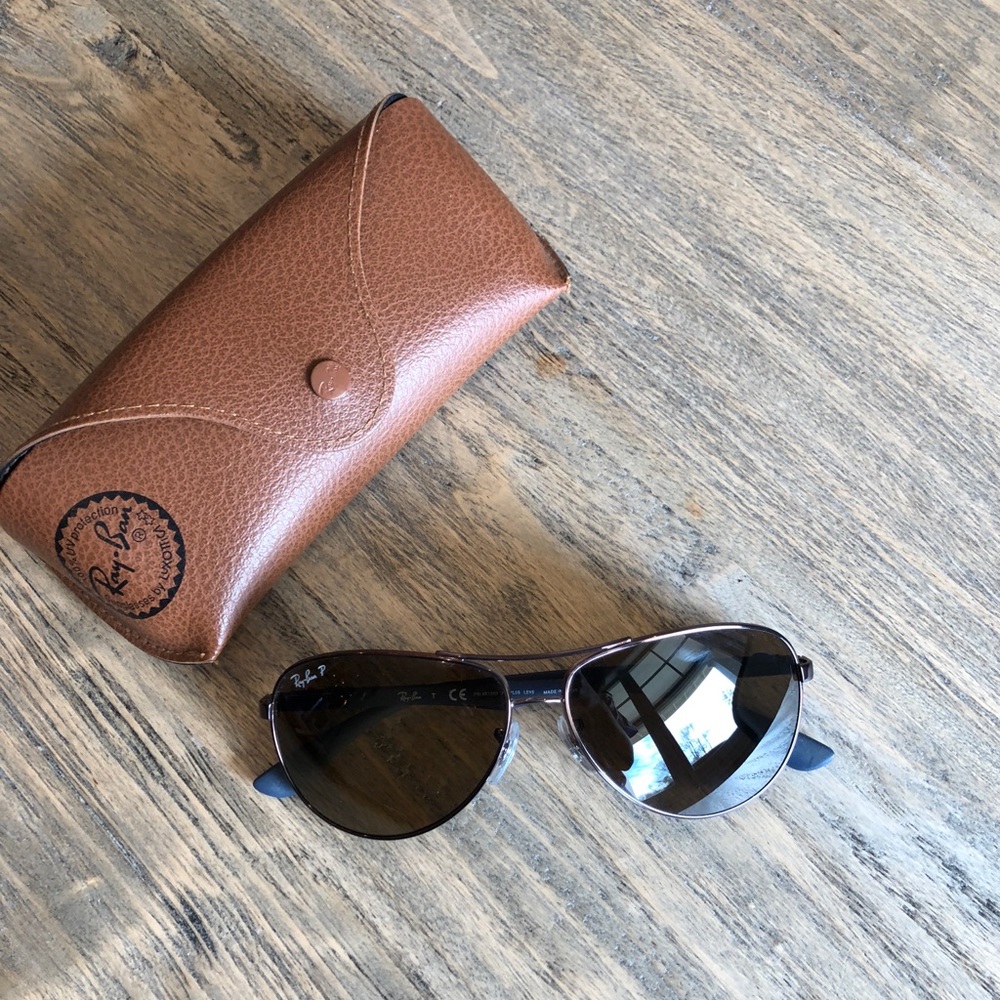 New Polarized Ray-Ban Blue Sunglasses